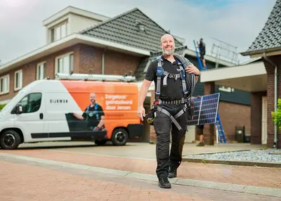Afloop installatie zonnepanelen